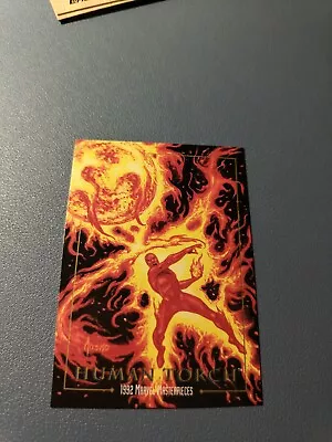1992 Skybox Marvel Masterpieces Human Torch • $0.75
