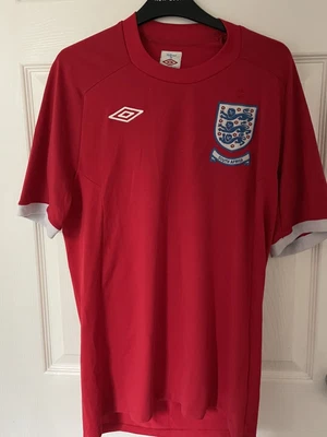 £20 • Buy England Football Shirt Medium Red Away Top 2010 South Africa World Cup Retro