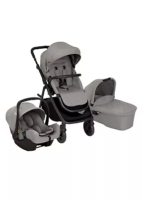 GRACO NEAR2ME DLX TRIO Travel System 3 In 1 Pram Carrycot G0+ CS Included • £400