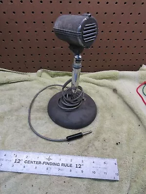 Vintage Astatic DN-500 Microphone W/ Stand 1945 ELEMENT • $40