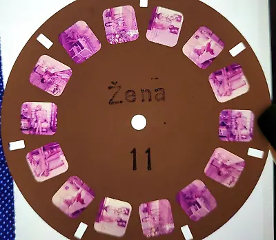 RARE Meopta Stero-Mikroma View-master Sepia Reel Zena 11 Nude Girls Risque Poses • $49.99