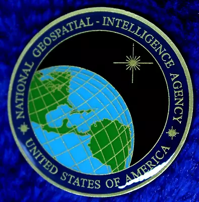 US National Geospatial Intelligence Agency NGA Director Challenge Coin GO-1 • $35