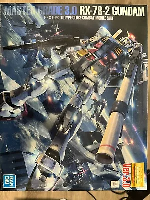 Master Grade 3.0 RX-78-2 Gundam EFSF Prototype Close-Combat Mobile Suit Figure • $44.99