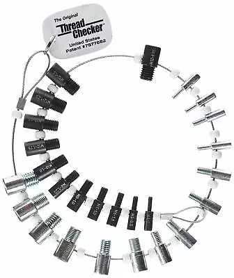 Thread Checker SWTC-26 Nut & Bolt (Inch & Metric) 26 Male/female Gauges 7877882 • $31.96