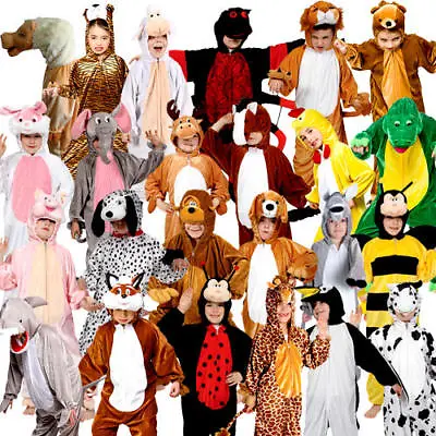 Storybook Animal Kids Fancy Dress Book Day Week Boys Girls Childrens Costume New • £12.99