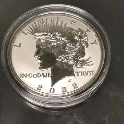 $69.99 • Buy 2022 FIJI Peace Reverse Proof 1 Oz 999 Silver One Dollar  Deep Cameo