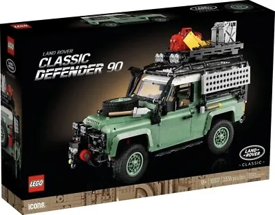 LEGO Icons 10317 Land Rover Classic Defender 90 BRAND NEW SEALED • $369