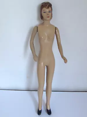 Vintage 1940's Sewing Mannequin Doll With Dress 15  Tall • $95