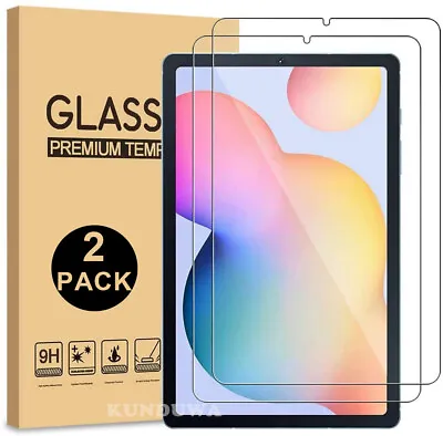 £4.98 • Buy For Samsung Galaxy Screen Protector Tempered Glass Tab S6 Lite 10.4 SM-P610 P615