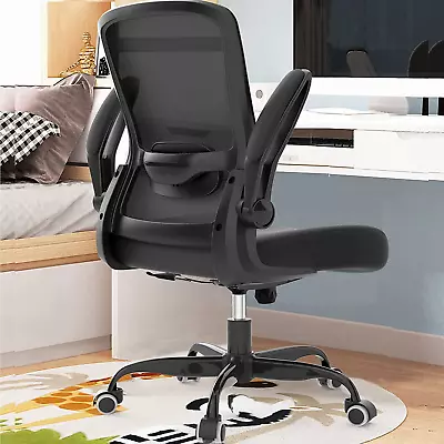 Ergonomic Office Desk Chair W/ Adjustable Lumbar Support - High Back Mesh BLACK • $132.99
