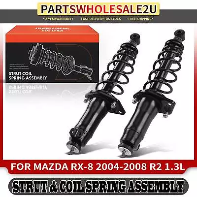 2x Rear Complete Strut & Coil Spring Assembly For Mazda RX-8 Base 2004-2008 1.3L • $163.99