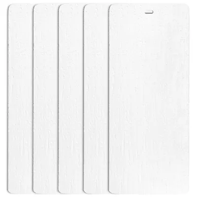 DALIX Rustic Vertical Blinds Window Slat Replacement Parts 5 Pack Qty / White • $21.99