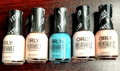 $21.99 • Buy Orly Nail Polish 5x Breathable