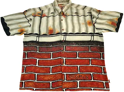 Vintage MAMBO LOUD Shirt -Tin Roof Brick Shed - Rare Size XL - Reg Mombassa • $249