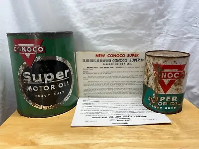 Lot Of Vintage Conoco Oil Cans • $24.44