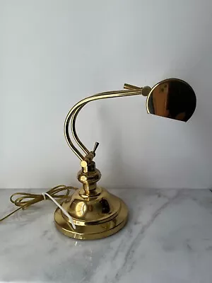 Vintage Gold Brass  Piano Lamp 11” Adjustable • $85