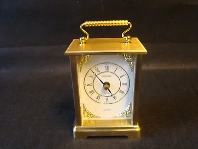 Metamec Quartz Chime Carriage Clock Made In England For Spares/repair • £12