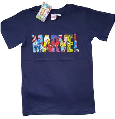 New Boys Marvel Comics Avengers T-shirt.9-13yrs • £5.91