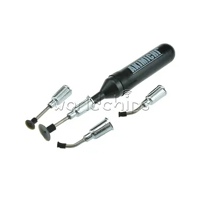 IC SMD Vacuum Sucking Pen Sucker Pick Up Hand + 4 Suction Headers MT-668 New • $2.02