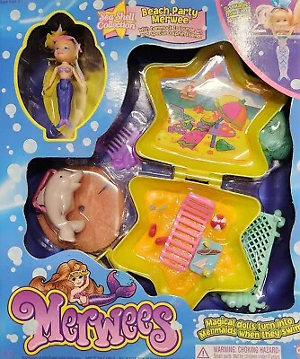 1997 Vintage Cap Toys Merwees Seashell Collection Beach Party MINT CONDITION  • $239.99