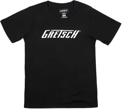 Gretsch Logo Graphic Ladies T-Shirt In Black - Women's Size Large #9228005606 • $19.99