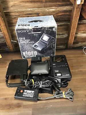 Sony Gv-8 Video Walkman Tv Recorder - For Parts Or Repair • $72