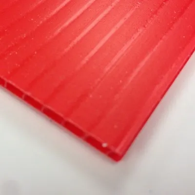 4mm Red Correx Fluted Corrugated Plastic Sheet 9 SIZES TO CHOOSE • £8.99