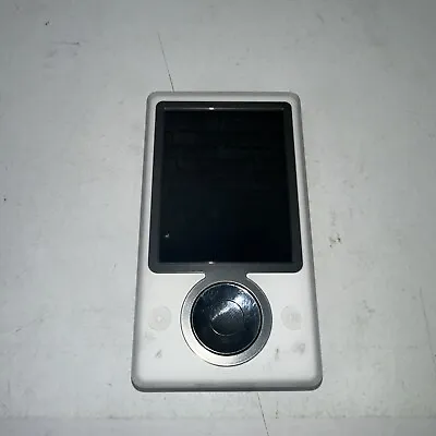 Microsoft Zune Model 1090 30GB White MP3 Player UNTESTED • $60