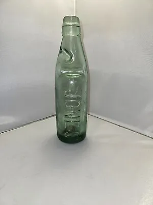 JONES FOLKESTONE Mineral Waters Victorian Codd Glass Bottle Makers Trade Mark • £13.99