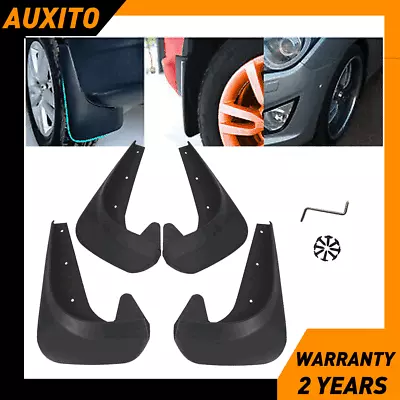 4* Universal Car Mud Flap/Splash Guard Tire For Car Auto Parts Black Replacement • $24.99