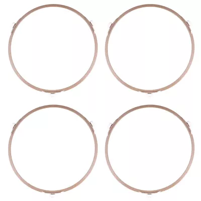 4 Microwave Oven Tray Rings Glass Plate Turntable Stand Holder 22cm • £11.38