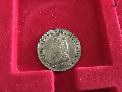 £55 • Buy 1821 Commemorative Medal, Death Of Caroline Consort To George 1V.