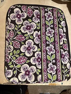 Vera Bradley Tablet Case Sleeve IPad/Kindle Zippered Cover Preowned Floral • $28