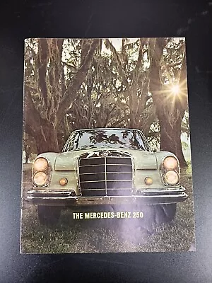 Vintage 1966 Mercedes-Benz 250 Sales Brochure • $14