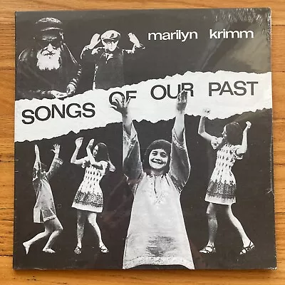 *NEW SEALED* MARILYN KRIMM  SONGS OF OUR PAST  LP Ann Arbor Private Ethnic Folk • $12