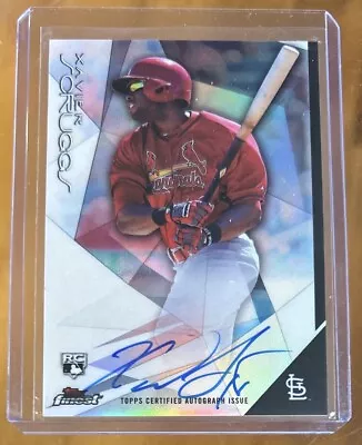 2015 Topps Finest Xavier Scruggs Silver Refractor Rookie Auto Cardinals RC • $3.99