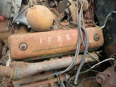 54 Ford 239 Y-block Valve Covers Pair 1954. • $70