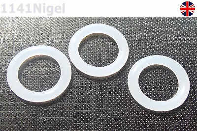 £1.49 • Buy 19mm OD  3mm CS O Rings Seal Silicone VMQ Sealing O-rings Washers Many Uses UK