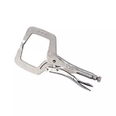 Vise-Grip 11R 11-Inch Locking C-Clamp With Regular Tips 3-3/8  Jaw Capacity • $40.35