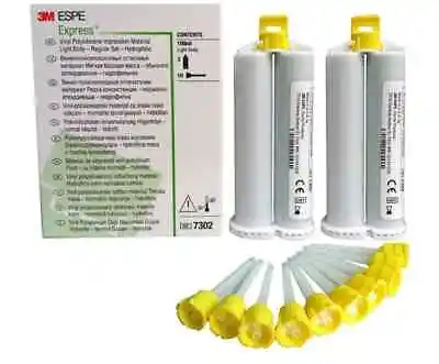 3M Express VPS Impression Material Light Body/Regular Set Refill 2x 50ml • $62.95