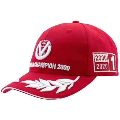 Michael Schumacher DVAG World Champ 2000 Red Hat • $49