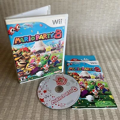Mario Party 8 Nintendo Wii 2006 CIB Complete With Case Manual TESTED Working • $25.95