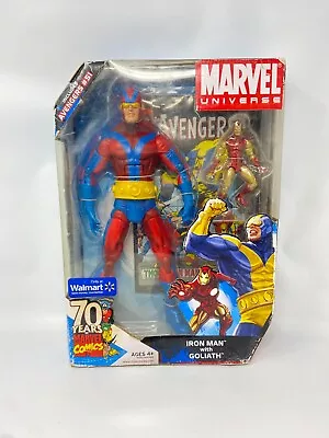 Marvel Universe Iron Man With Goliath Includes Avengers #51 Walmart 70 Years • $90