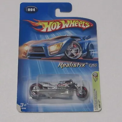 Hot Wheels Airy 8 1/64 Die Cast Car Motorcycle 2005 First Editions 4/20 #4 • $3