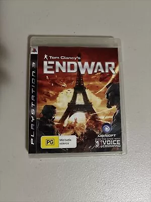 Tom Clancy’s Endwar - Sony PlayStation 3 - PS3 Game With Manual • $12.09