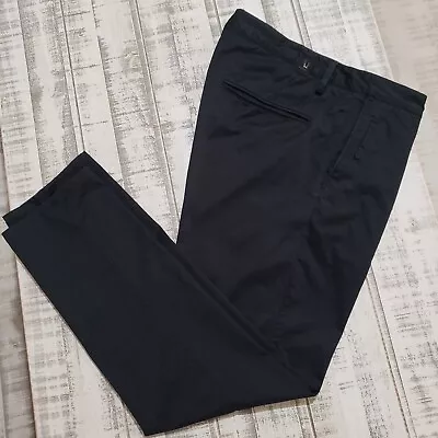 Vuori Collins Chino Pants 36x31 Mens Black Stretch Cotton Twill Sueded Trousers  • $39.99