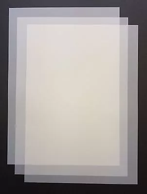 A3 Frosted Acetate Sheets 100 MICRON Laser & Copier Printable 10 Sheets • £13.19