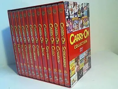 Carry On Collection [12 DVD Box Set] - DVD  9XVG The Cheap Fast Free Post • £39.92