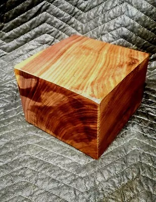 7 ×7 ×5  Black Walnut Salad Bowl Turning Blank. Lathe Carving Wood Sculpture  • $33.99