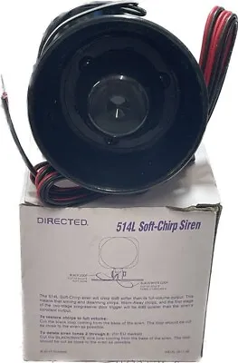 Directed 514L Soft-Chirp Siren For Avital / Viper Or Most Car Alarm Security Sys • $13.90